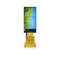 0.96 pouces TFT LCD IPS pleine vue ST7735S IC 80x160 résolution 0.96 ''SPI écran LCD couleur Interface RVB panneau COG d'usine