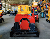 Mini compacteur vibrant de plat d'excavatrice de sol concret hydraulique à haute fréquence de JT