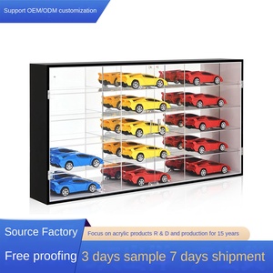 Scatola Portaoggetti per Modellini Auto in Acrilico e Lega - Espositore Antipolvere ad Alta Trasparenza per Arredamento Casa - Product Image 5
