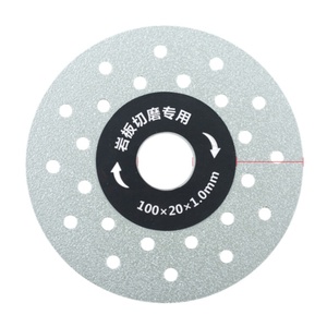 Lame de scie diamantée multifonction de 4 pouces (100 mm) de large, segment de 8 mm de hauteur, meule diamantée poreuse - Product Image 1