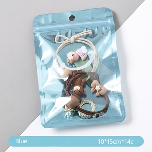Cartoon Cute for Self-sealing Resealable Transparent Aluminum-plated Inner-printed PET/PE <b>Jewelry</b> <b>Packaging</b> Bags - Product Image 3