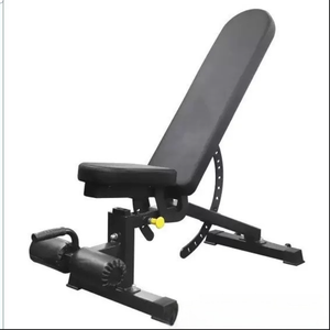 <span class=keywords><strong>Banc</strong></span> de musculation multifonctionnel réglable KJ en acier, à charge libre, inclinable/déclinable/plat, pour curls et press de triceps - Product Image 1