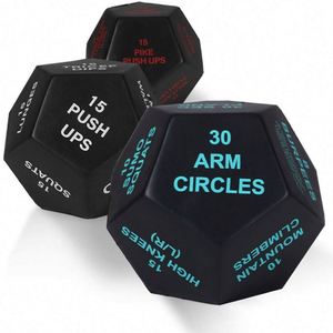 Promotional 12 Sided Custom Imprint Foam Dice Fitness Stress Toys Yoga <b>Exercise</b> Game Cube for Fun - Product Image 5