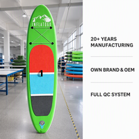 Planche de SUP gonflable durable InflaToGo en gros avec sac de transport pour le surf, le lac, l'océan et les sports nautiques