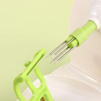 Best Verkopende Keuken Handheld Fruit Dunschiller Plastic Multifunctionele Draagbare Appelschiller Met Handvat