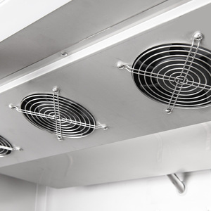 Réfrigérateur commercial adapté, 4 portes, en acier inoxydable, congélateur supérieur, double température, réfrigérateur de cuisine - Product Image 3