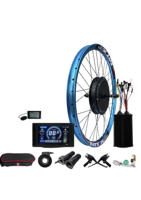 Kit E-Bike avec Moteur Brushless 1500W 48V, Contrôleur 30A, Batterie Lithium 48V 20AH, Vitesse Maximale 65-70km/h, Autonomie 35km