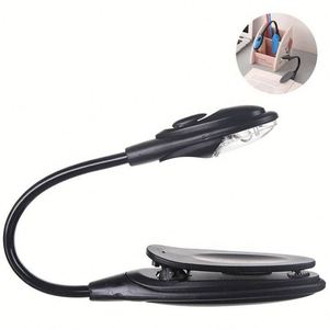 Mini Portable LED <b>Book</b> Reading Light Lamp Mini Clip <b>Book</b> Light Night Lamp Flexible Clip-On Design for Travel or Bedroom Use - Product Image 4