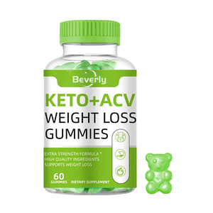 Gomitas Keto ACV para Adultos, Suplemento para el Control de Peso Femenino, Garcinia Cambogia Vegana OEM, Salud Digestiva - Product Image 1