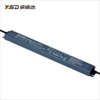 Driver LED linéaire en aluminium étanche IP67 200W YSD AC-DC 12V simple pour éclairage LED ROHS
