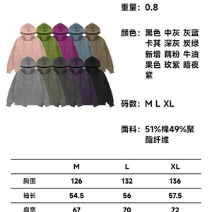 Colección Tide, Sudadera con Capucha de 350g, Cuello de Piel de Conejo, Cuello Semi-Alto, Corte Holgado, Ropa de Invierno con Logotipo Frontal - Product Image 5