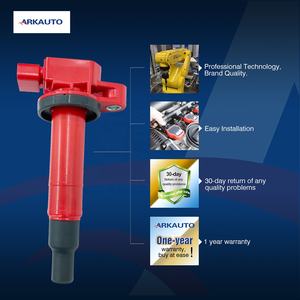 Arkauto คอยล์จุดระเบิดพลังงานสูงสีแดง90919-02240 90919-02265 UF316 90919-T2003สำหรับ Toyota Prius Yaris Scion 1.3 <span class=keywords><strong>1.5</strong></span> 2NZ 1NZ - Product Image 5