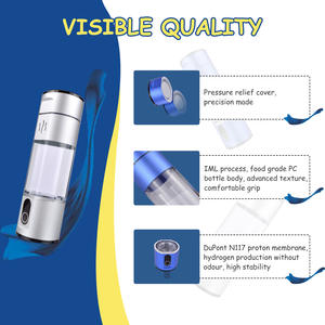 Vaso de Agua Hidrogenada Supersaturada de 5000 ppb con Separación de Hidrógeno y Oxígeno, Refrigeración para Escritorio y Automóvil - Product Image 4