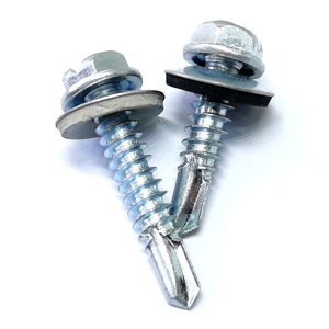 Vis autoperforantes à tête hexagonale à pas réduit avec pointe foret - Product Image 3