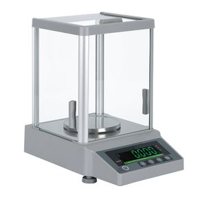Balance analytique numérique motorisée de laboratoire Veidt Weighing MK3003 300g 1mg 0.001g avec capteur LCT et pare-brise en verre - Product Image 5