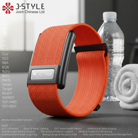 Bracelet intelligent JCVital V8 SDK APL OEM ODM, moniteur de santé portable, suivi de la fréquence cardiaque, de la tension artérielle, de la variabilité de la fréquence cardiaque et du stress, fabrication directe, CE FCC Rohs