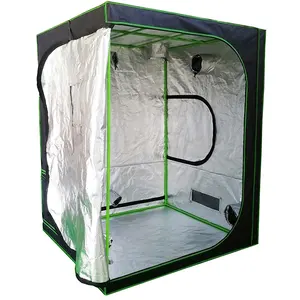 5x5 150*150*200cm Led grow tent/ home box/ darkroom greenhouse 600D mylar plant grow tent