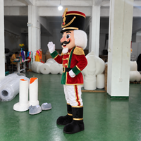 Costume de mascotte Casse-Noisette personnalisé CE de l'usine Shengye pour adulte, idéal pour fêtes, carnavals, festivals, y compris casque, pour célébrations de Noël