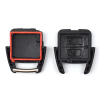 Coque de clé de voiture de remplacement pour télécommande sans support de pile