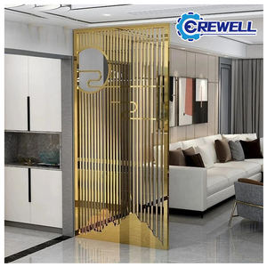 Grande cloison en métal de spa de tête de diviseur de pièce de cascade de LED libre pour la décoration intérieure caractéristique imperméable - Product Image 4