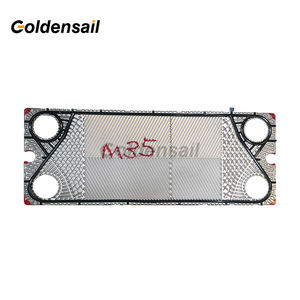 API <span class=keywords><strong>Schmidt</strong></span> sigsig35 Sigma35X paslanmaz çelik 304 SMO254 904L 316L merkezi taze su soğutucu için ısı değiştirici için plaka - Product Image 1