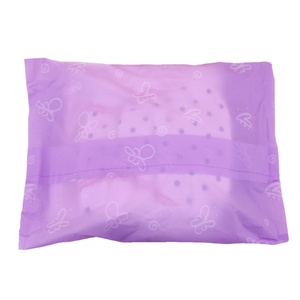 MUESTRA GRATUITA Nuevo Estilo Bragas Menstruales Desechables de Algodón Súper Absorbentes con Alas, Protección Contra Fugas, Capa Trasera Tipo Tela, Uso Nocturno - Product Image 4