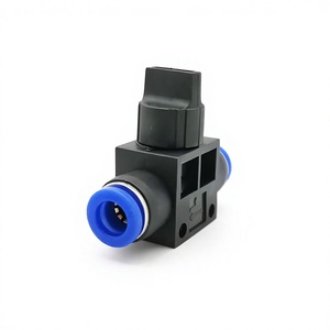 Raccord rapide pneumatique EBM HVFF pour soupape, 4mm - 12mm DE, pour tuyau d'air de compresseur et tuyau d'eau, avec contrôle de débit et de vitesse, Guangdong - Product Image 3