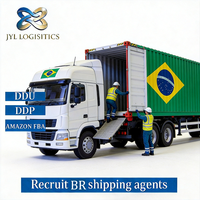Service de Logistique DDP Express vers le Brésil, Agent de Transport DDU Porte-à-Porte, Transitaire de Fret, Service de Livraison et de Consolidation