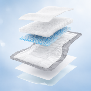 Almohadillas para Incontinencia Masculina con Diseño Anti-Humedad, Seguras para Piel Sensible, con Bloqueo de Agua para Protección Nocturna Completa - Product Image 4