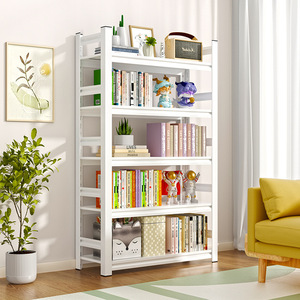 Wan Yusen Steel Bookshelf 5 Tier Modern <b>Storage</b> <b>Rack</b> <b>For</b> Living Room Home Office Bookcase With Large Capacity - Product Image 1