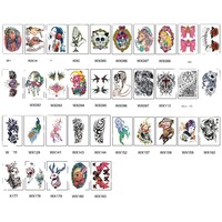Weimei arc beauté personnalité tendance fleur papillon Animal tatouage bras dos étanche temporaire tatouage autocollant pour filles femmes