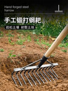<span class=keywords><strong>Outil</strong></span> <span class=keywords><strong>de</strong></span> jardinage industriel en acier au carbone 4/7/9/12 dents <span class=keywords><strong>outil</strong></span> agricole désherbage houe râteau <span class=keywords><strong>scarificateur</strong></span> ongles herse artefact pour efficace - Product Image 2
