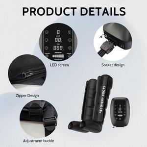 Bottes de récupération à compression d'air rapide pour <span class=keywords><strong>drainage</strong></span> <span class=keywords><strong>lymphatique</strong></span> DVT, système de massage des jambes, machine de massage <span class=keywords><strong>lymphatique</strong></span> - Product Image 5