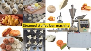 เครื่องทำซาลาเปา/ขนมจีบกึ่งอัตโนมัติ ยี่ห้อจีน ผลิตจากสแตนเลสเกรดอาหาร พร้อมระบบตัดแป้งและขึ้นรูป - Product Image 6