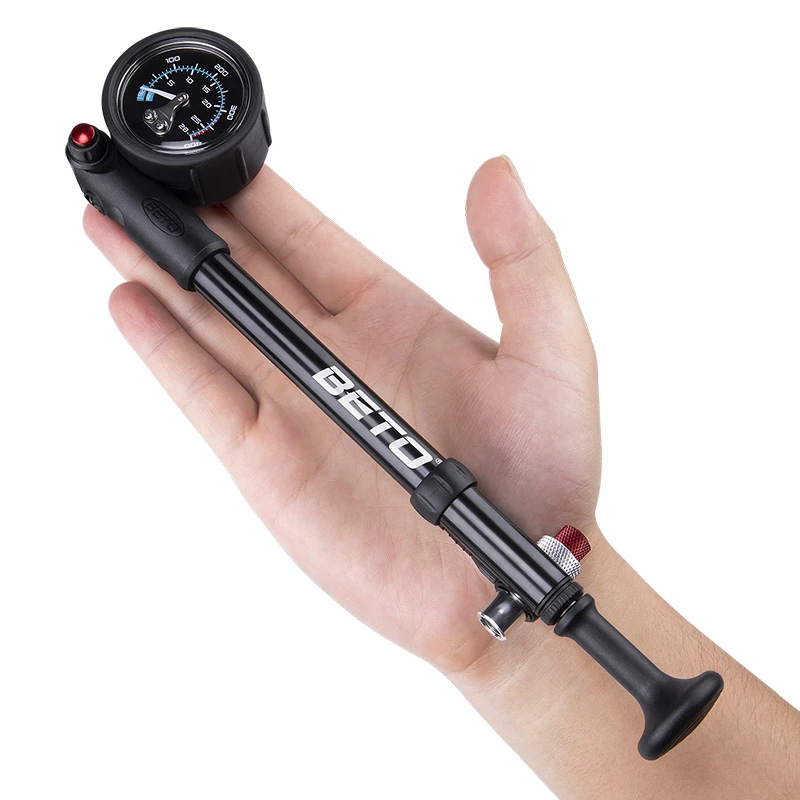 Велосипедный ударный насос MTB вилка Задняя подвеска 400 PSI Воздушный Ручной велосипедный насос с манометром