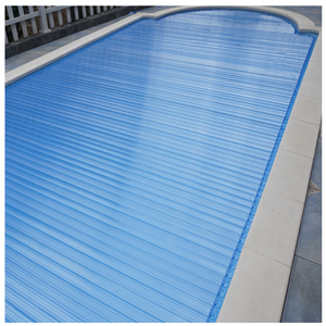 Couverture de piscine professionnelle en <span class=keywords><strong>PVC</strong></span> pliable, isolée, télécommandée et sécurisée <span class=keywords><strong>pour</strong></span> la protection des enfants - Product Image 4