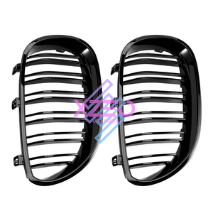 Parrilla Delantera para Automóvil, Parrilla Delantera de Doble Línea, Apta para <span class=keywords><strong>BMW</strong></span> Serie 5 <span class=keywords><strong>E60</strong></span> E61 M5 <span class=keywords><strong>520i</strong></span> 535i 550i 2003-2010 - Product Image 3