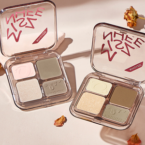 Original MINSHZEE mate luminoso nariz sombra disco crema resaltar brillo cuatro colores maquillaje venta al por mayor contorno paleta mate - Product Image 3