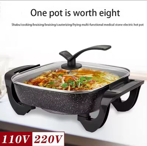 Offre Spéciale – Ensemble de casseroles et poêles électriques antiadhésives pour la cuisine domestique – Ustensiles de cuisine en gros - Product Image 3