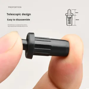 Telescopic Pivot Cabinet Door Shoe Rack Repair Pin Furniture Connector Plastic ABS Spring Central Axis Pivot - Product Image 4