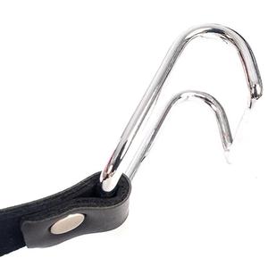 Harnas Gag Strooier Voor Volwassenen Bdsm Open Mond Lederen Gag <span class=keywords><strong>Metal</strong></span> Klauw Haak Erotische Orale Seks Accessoires Voor Paren Slaaf - Product Image 3