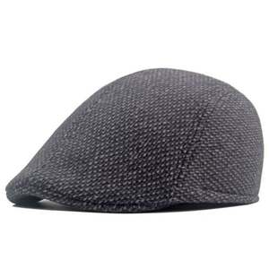 Béret en tweed pour homme, style Ivy, chaud et tendance, idéal pour les occasions décontractées, les sports, les sorties, les fêtes et les voyages, pour adultes. - Product Image 2