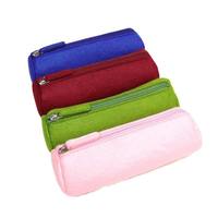 Étui à crayons imperméable, mignon, pliable, moderne, à fleurs, en toile, impression UV, couleur et taille personnalisées, logo personnalisé, pour filles