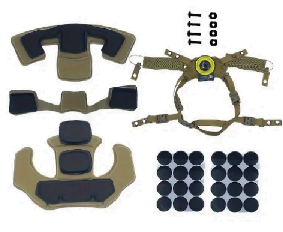 Doublure Rembourrage Pour Casque - Mousse Noire Respirante, Lavable, Anti-Odeurs, Protection Thermique
