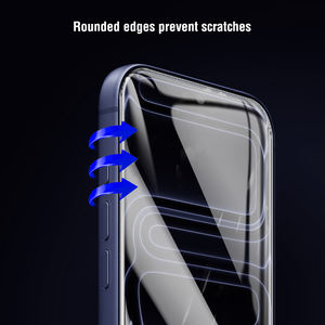 Yüksek şeffaf 9H temperli cam ekran koruyucu dokunmatik ekran cam iPhone 17 hava 17 Pro Max düz temizle cam - Product Image 6