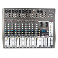 Équipement DJ professionnel E12USB Console de mixage extérieure série E avec coque en métal à impédance 8ohm et 4ohm