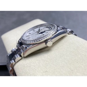 Drioshipping mechanical <b>watch</b> with <b>diamonds</b> stainless steel European and American men's digital dial calendar <b>watch</b> fashiontrend - Product Image 5