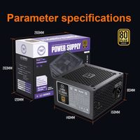LOVINGCOOL yüksek kalite OEM 80 artı altın 850W oyun PC 24 Pin arayüzü ile ATX güç kaynağı sunucu masaüstü bilgisayar PSU