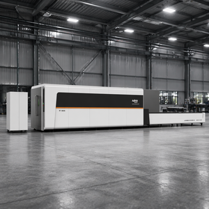 เครื่องตัดไฟเบอร์เลเซอร์ CNC แบบปิดทั้งหมด รุ่น H ซีรีส์ 3015 กำลัง 3000W-12000W แหล่งกำเนิดแสง Raycus ระบบควบคุม Cypcut อัตโนมัติ - Product Image 1
