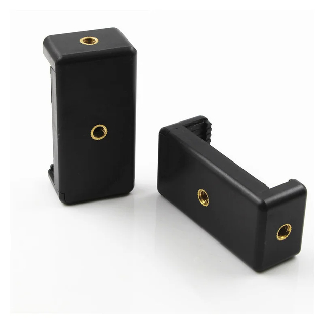 Lower Price Mobile Phone Tripod Mount Holder Adapter Bracket Smartphone Clamp for Ring Light Phone 360 Rotation